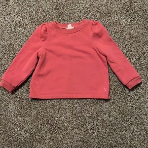 Jcrew Toddler puff sleeve sweatshirt